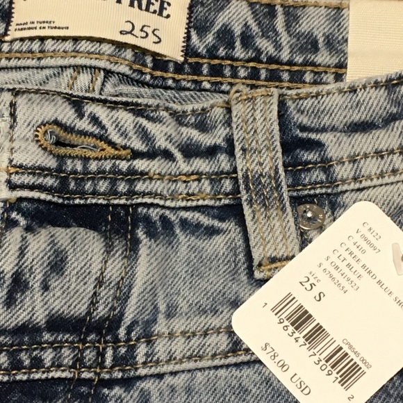 We The Free / Free People Shelby Low-Rise Boyfriend Jeans size 24 - Picture 5 of 7
